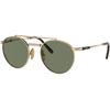 RAY-BAN Round II Titanium Naočare za sunce 0RB8237 313852 50, Zeleno-zlatne