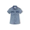 MINOTI Obleka moder denim