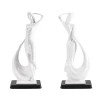 DIKER HOME Elegantna figura devojke, Bela