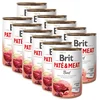 Konzerva Brit Paté & Meat Beef 12x400 g