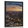 Plakat pogled z letala na London - 60x90 white