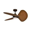 Lucci Air 51325649-LED Ventilator sa prigušiva SABLE 1xGX53/12W/230V CCT prečnik 91,5 cm braon +daljinski upravljač