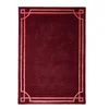 Bordo rdeča ročno tkana volnena preproga 200x290 cm Gatsby – Flair Rugs