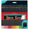 Boje drvene 50boja trokutaste black edition faber castell 116450 blister