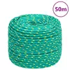 Brodski konop zeleni 8 mm 50 m od polipropilena