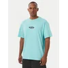 Quiksilver Majica Global Heat EQYZT08021 Turkizna Regular Fit