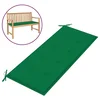 Jastuk za vrtnu klupu zeleni 120x50x4 cm od tkanine Oxford