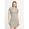 Guess Pletena obleka W5GK84 Z3L10 Bež Regular Fit