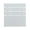 Hanah Home Uzglavlje za krevet Fuga 120, 120x3x100 cm, Belo