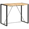 Barska miza 140x70x110 cm iz trdnega mangovega lesa