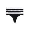 Tommy Hilfiger Underwear Tangice Essential svetlo siva / rdeča / črna / bela