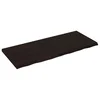 Kupaonska radna ploča tamnosmeđa 120x50x(2-4) cm tretirano drvo