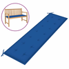 Jastuk za vrtnu klupu plavi 180 x 50 x 3 cm od tkanine Oxford
