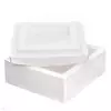 Škatla iz stiroporja - štirikotna 13.5x13.5 cm (izdelki iz)