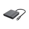 Gembird USB adapter Tip-C na HDMI i Disple?Port 4K 60Hz, A-CM-HDMIFDPF-01, crni