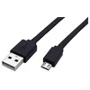 ROLINE USB 2.0 - USB A(M) -> micro USB B(M), 1m, plochý, černý 11028760