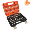 Set nasadnih ključev z orodjem 1/4, 46 kosov