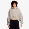 Nike W NK STDO FLC MW CRP SCLOP HDY
