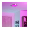 Eglo 901382 -LED RGBW prigušiva kupatilska stropna svetiljka FUEVA-Z LED/14,3W/230V 27,8cm IP44 hrom