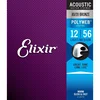ELIXIR STRUNE 12-56 LIGHT MEDIUM POLYWEB ACOUSTIC
