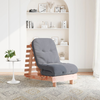 Futon na razvlačenje s madracem 60x206x11 cm masivna duglazija