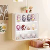 Anerya Vitrina za figurice, 30x30x8 cm, 3 nivoa, Bela