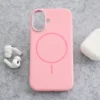 Maska Mag Case Nanobit Pure za iPhone 17 powder roze