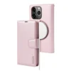 Maska na preklop Hanman Miny Mag Case za iPhone 14 Pro Max roze.