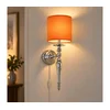BRILAGI - Zidna lampa NUBILA 1xE27/60W/230V sjajni hrom/narandžasta
