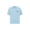 DICKIES Majica Slayden svetlo modra/rjava