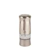 Electric salt mill, 14 cm, Zeli Z, Brushed Chrome - Peugeot
