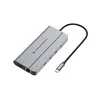 Conceptronic Conceptronic DONN34G 10-v-1 USB 3.2 Gen 2 MST Docking Station, 4K60Hz HDMI, 8K30Hz DP