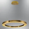 LED Visilna svetilka JESI LED/90W/230V 3000K premer 100 cm bronasta