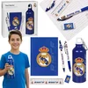 sarcia.eu Real Madrid Komplet šolskih potrebščin ZA IGRAČE, GAMER, komplet pisarniškega materiala + plastenka za vodo