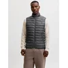 JACK & JONES Brezrokavnik JJELVIS temno siva