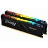 Kingston RAM memorija DDR4 64GB (2x32GB) 3600MHz [FURY BEAST RGB],CL18 1.35V, w/RGB Heatsink, XMP KF436C18BB2AK2/64