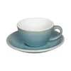 Loveramics Egg - Flat White 150 ml Cup and Saucer - Ice Blue