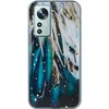Silikonska maska Glam Feathers za Samsung Galaxy S20 FE / Galaxy S20 FE 5G / Galaxy S20 Lite - Zelena KP40632