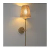 Zidna lampa MADELA 1xE14/40W/230V juta/bež