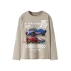 NAME IT Majica NKMNIGEL HOTWHEELS modra/greige/rdeča/bela