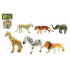 Teddies Živali safari ZOO 6ks plastika 10cm