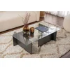 Hanah Home Klub sto Flavio, 105x30x65cm, Antracit