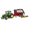 Bruder Traktor John Deer 7R 350 sa Prikolicom za drva 031541