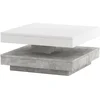 Konferencijski sto TIMO beli/sivi beton