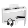 CASIO PRIVIA PX-870WE SET S  SLUŠALKAMI IN STOLOM
