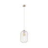 Luster na sajli DESTELLO 1xE27/15W/230V prečnik 21 cm bež