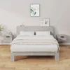 Vidaxl vidaXL Stenske nočne omarice, komplet 2 kosov, betonsko siva, 34x30x20 cm