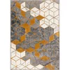 Oker rumena/siva preproga 200x280 cm Soft – FD