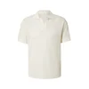 DAN FOX APPAREL Majica Hennes bež / bela