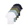 TOM TAILOR Majica marine/svetlo modra/siva/oliva/bela